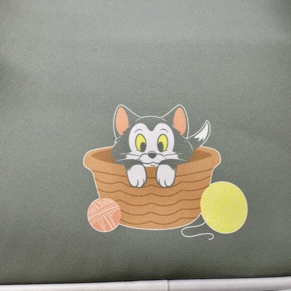 Loungefly Disney Parks Figaro Pinocchio Cat Pastel Mini Backpack Fuzzy NWT - Picture 7 of 9